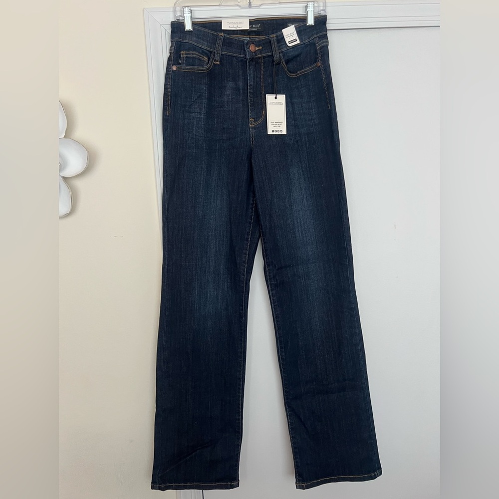 Judy Blue High Waisted Straight Leg Jean